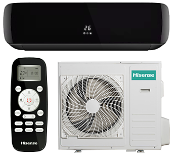 Hisense BLACK CRYSTAL DC Inverter AS-07UW4RYDTG00B